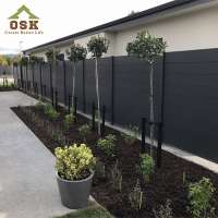 OSK LATEST DESIGN GARDEN FENCE FOR WPC WALL PANEL OUTDOOR  MADE IN CHINA