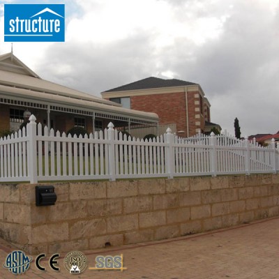 High Standard Plastic Palisade Security Front Fence