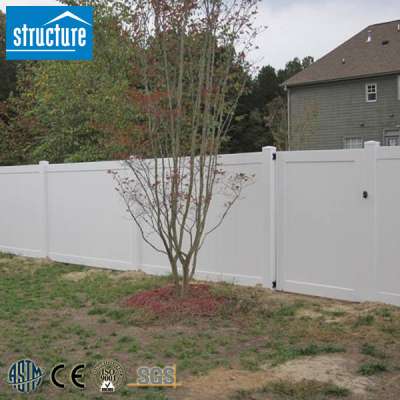 Vinyl Private Garden Plastic Gates