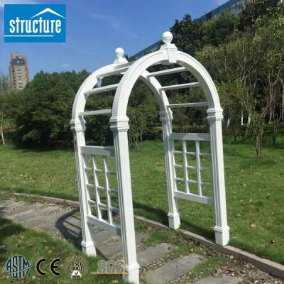 New Designs Plastic Chinese Style Pergola