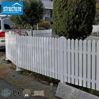 PVC Plastic Small Picket Grass Fence